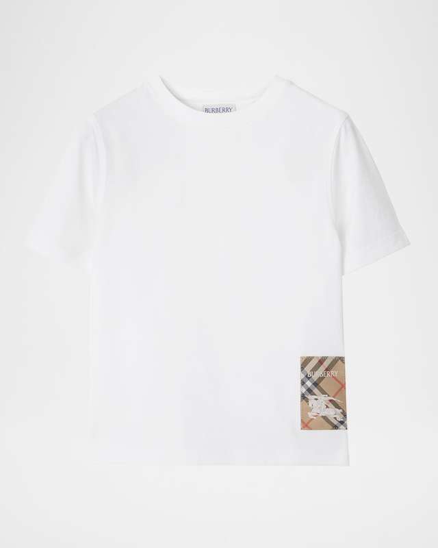 Boy's Cedar EKD Label Short-Sleeve T-Shirt, Size 3-